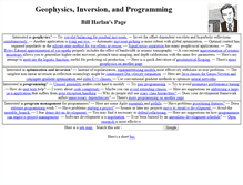 Tablet Screenshot of billharlan.com